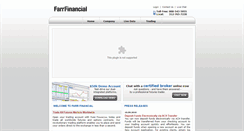 Desktop Screenshot of farrfinancial.com
